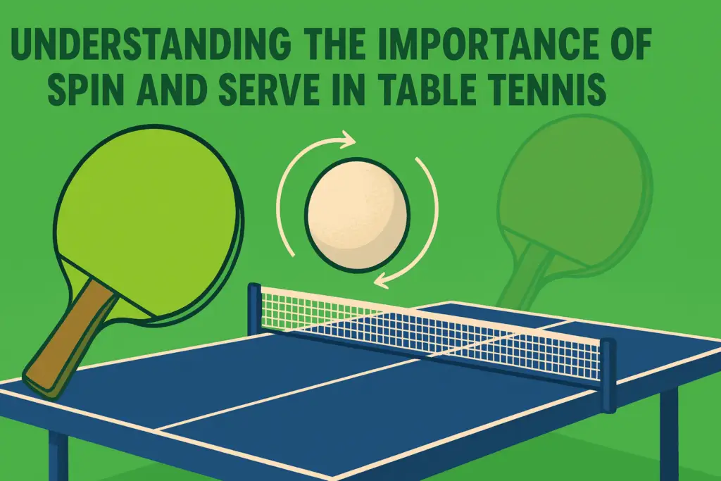 Table Tennis Tips to Improve Your Spin and Serve Game